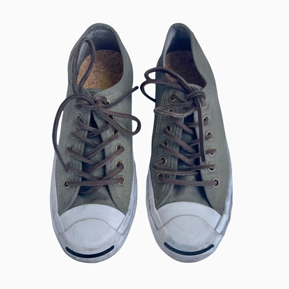 Converse Jack Purcell Unisex Mens 4 Women 5.5‎ JP Signature Ox Shoes Olive Green